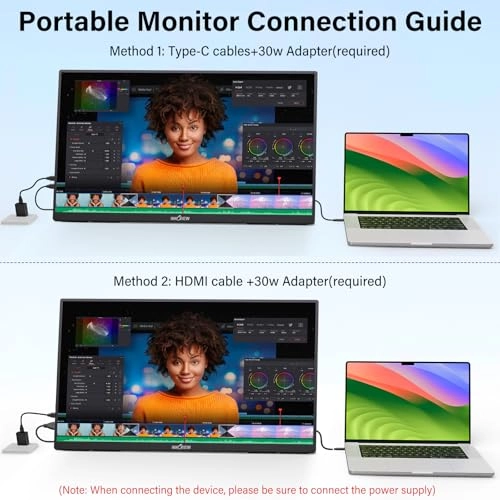 Portable Monitor - 23.8" FHD 144Hz 24 Inches 1920*1080