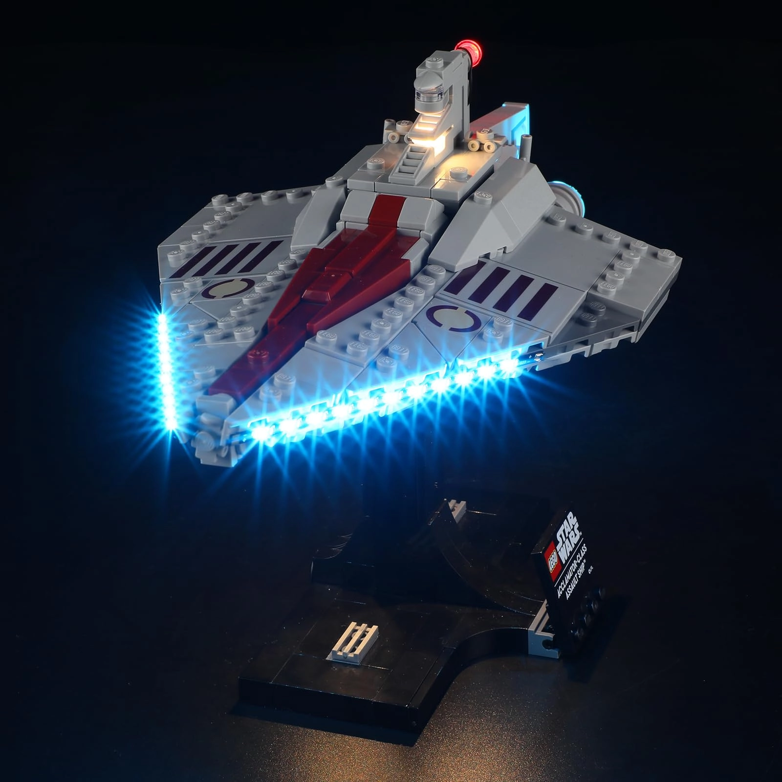 Mililier LED Light Kit for LEGO 75404 Attack of The Clones Acclamator-Class Assault Ship Set