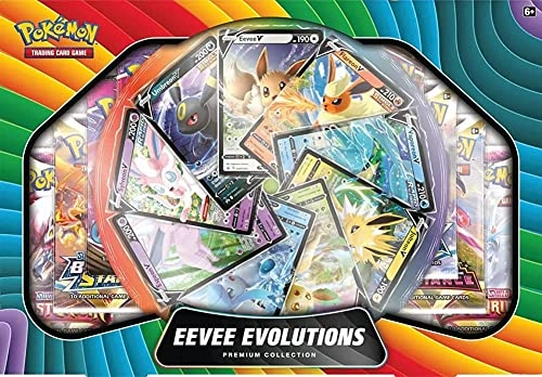 Pokmon Eevee V Premium Collection - 9 foil promo cards 9 TCG booster packs