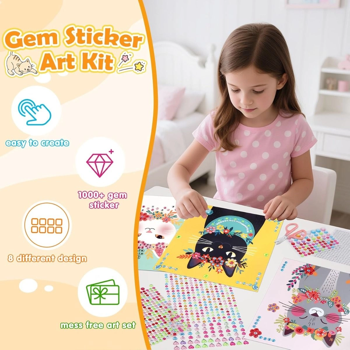 Cat Craft Kit - over 500 pieces