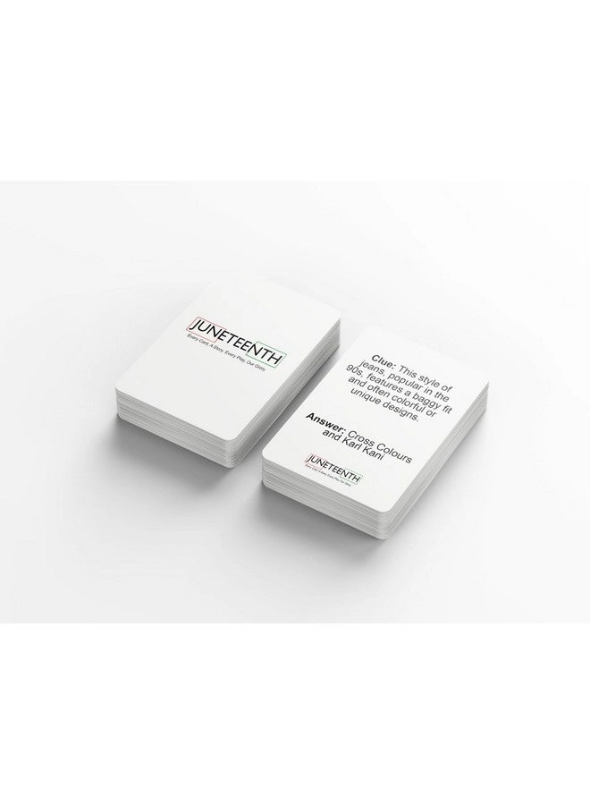 Juneteenth Trivia Game - Card Game