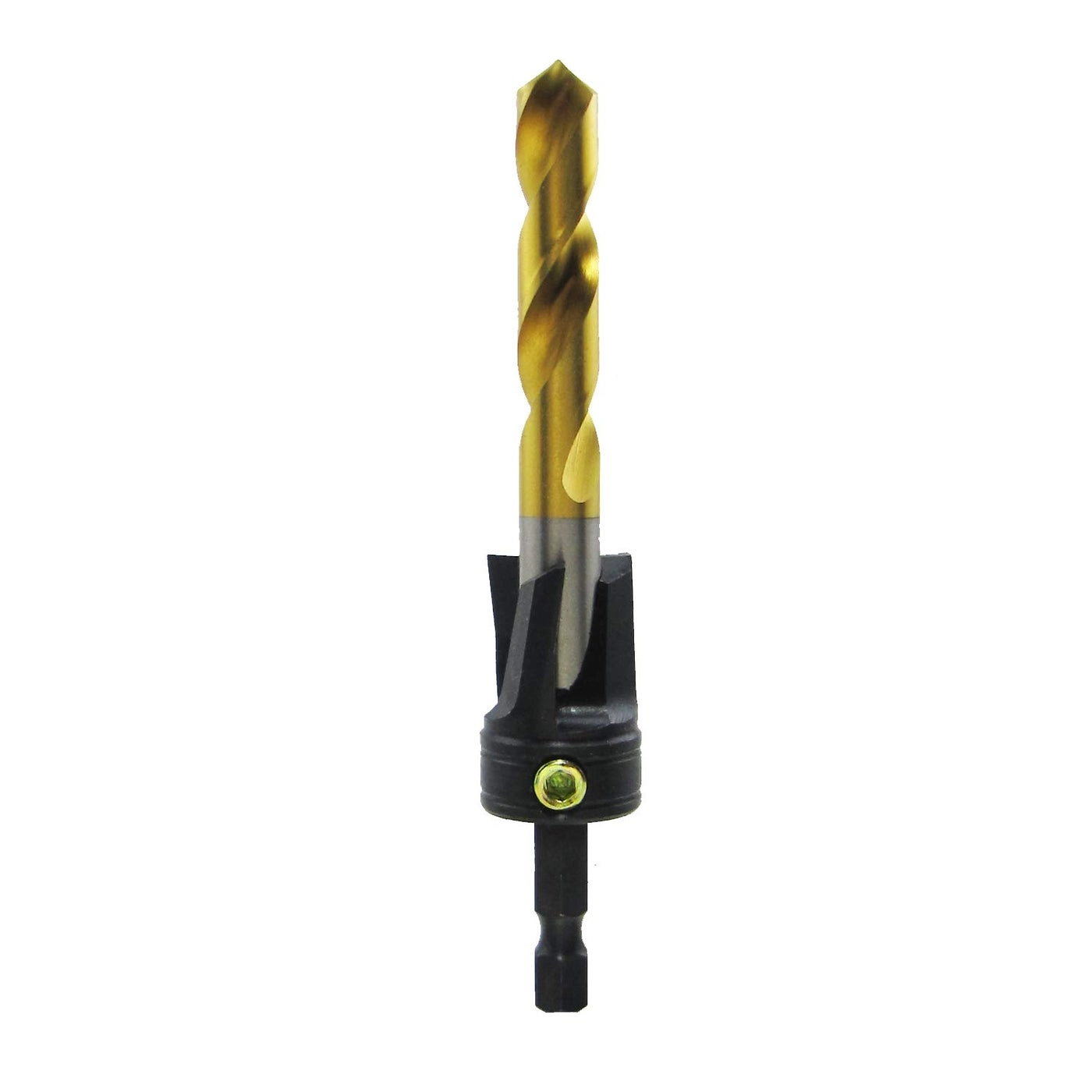 Make It Snappy Tools 3-Flute Flat Bottom Counterbore - Tin Coated 3/8 Inch