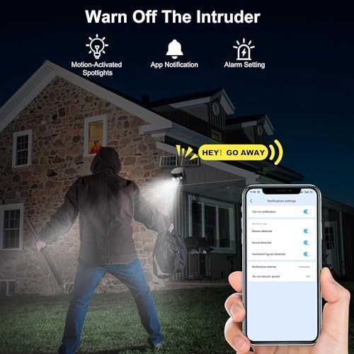 Wireless Outdoor Security Camera 1080p