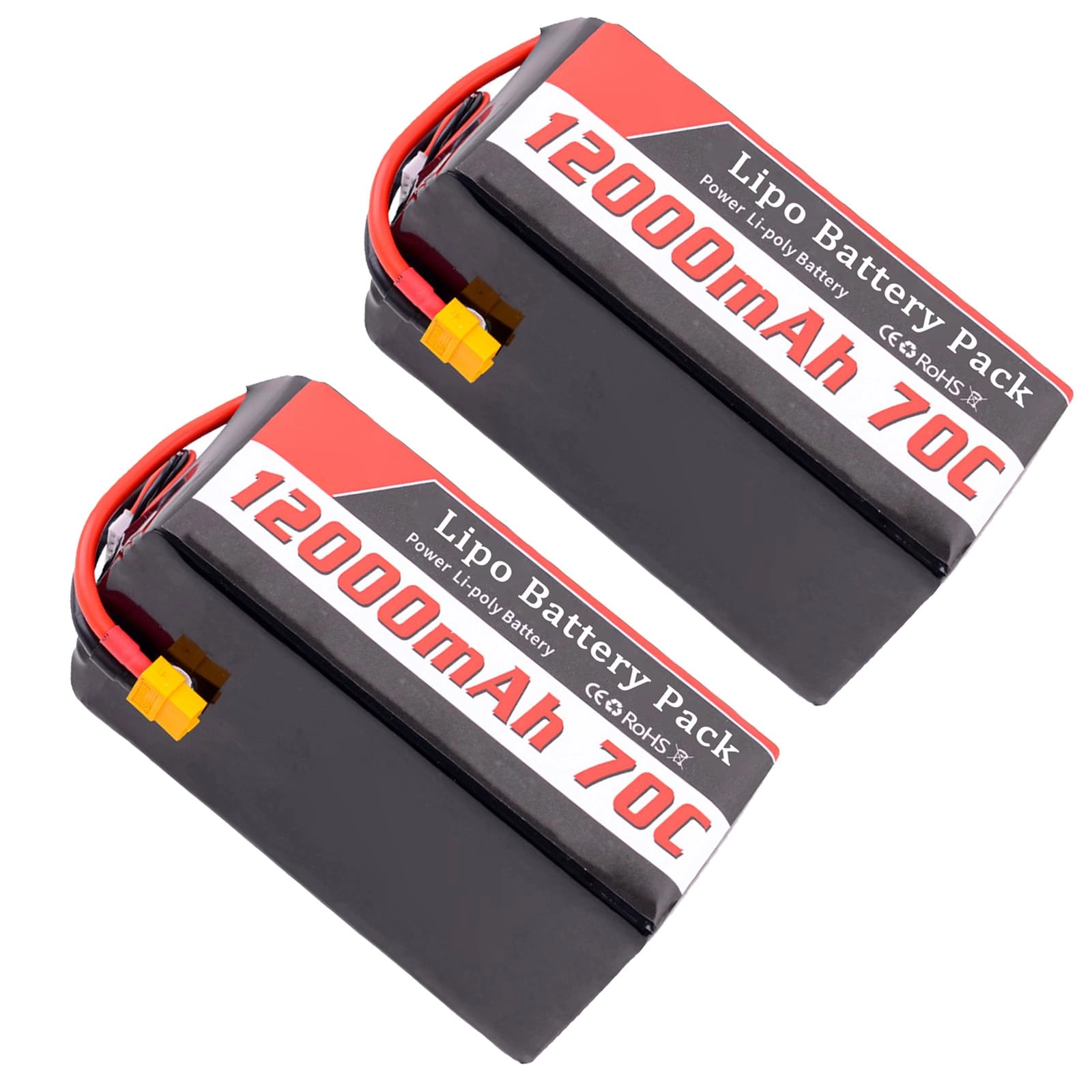 SSCYHT Drone Battery - 12Ah 70C 2Pack