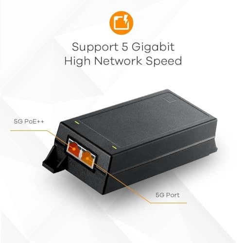 PoE12-60W - 2 ports 802.3bt 5Gbps