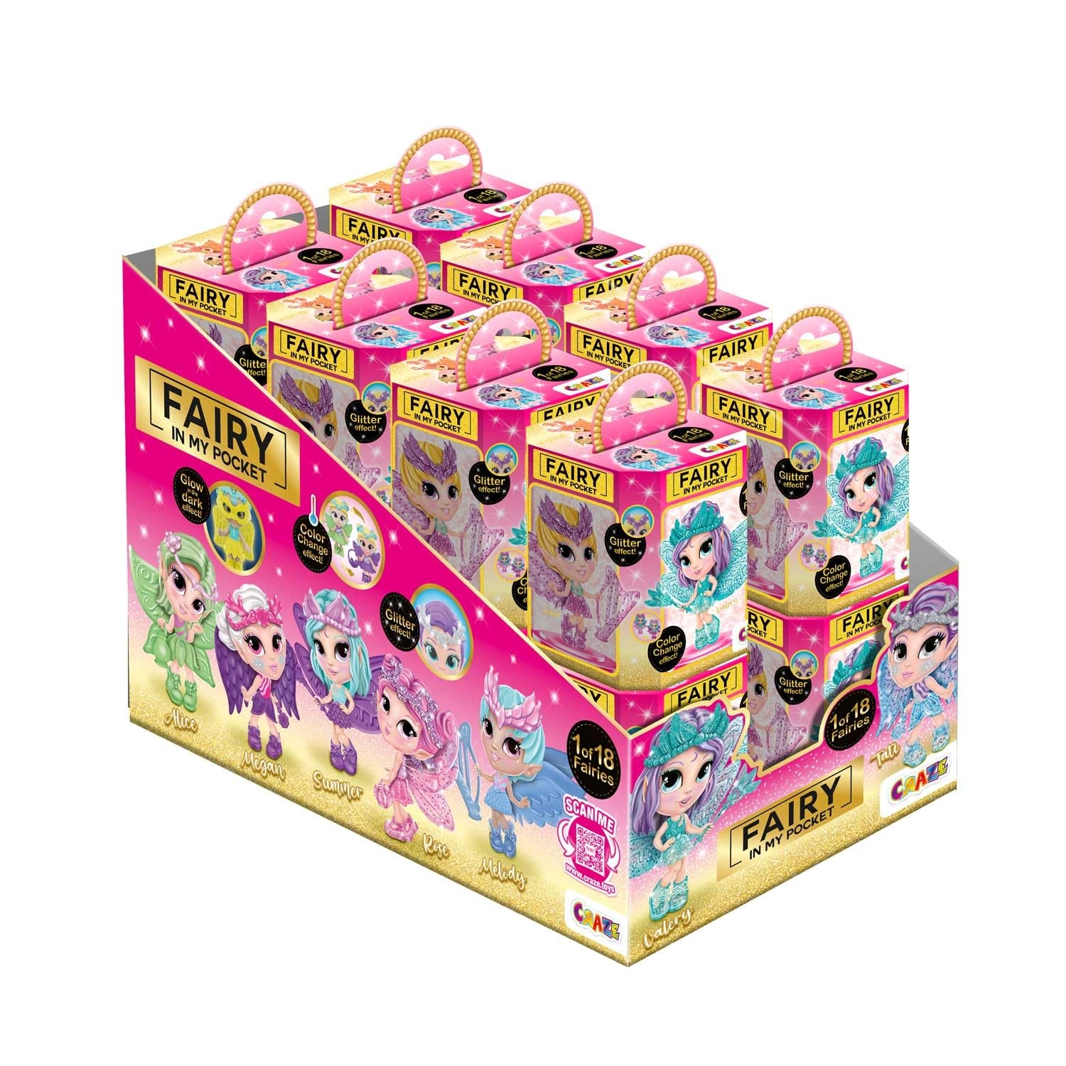 CRAZE Fairy In My Pocket - Fairy In My Pocket Fantasy 16 pcs 36.0