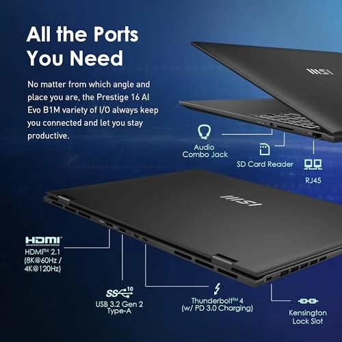 Prestige 16 - 16'' Ultra 7-155H 32GB DDR5 2000GB SSD