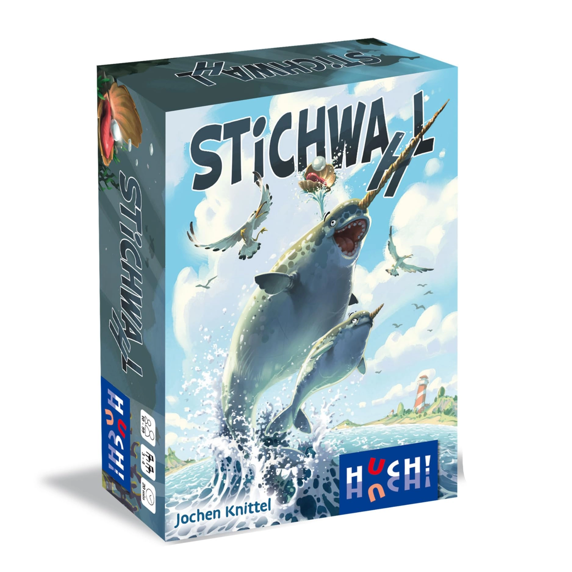 HUCH! Stichwahl: Sea Creatures - Card Game (German)
