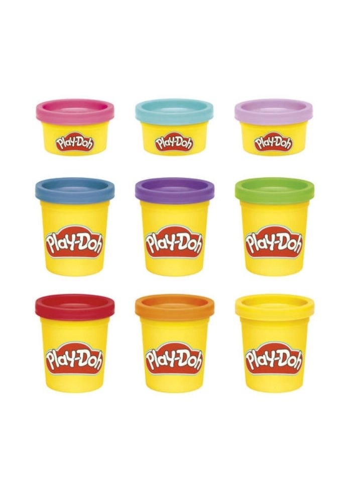 Colorful Compound 9 Pack - wheat, water, and salt 1-ounce 2-ounce