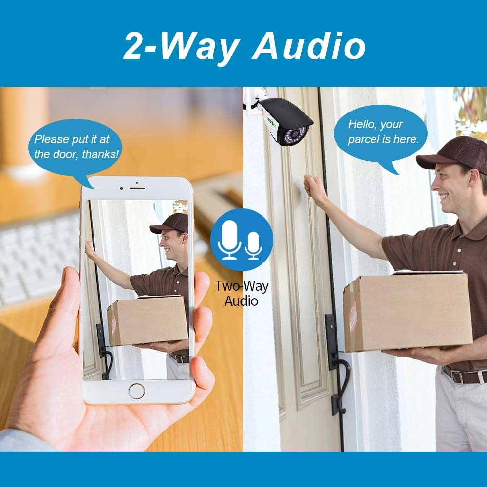 PTZ Security Camera 1080P Pack