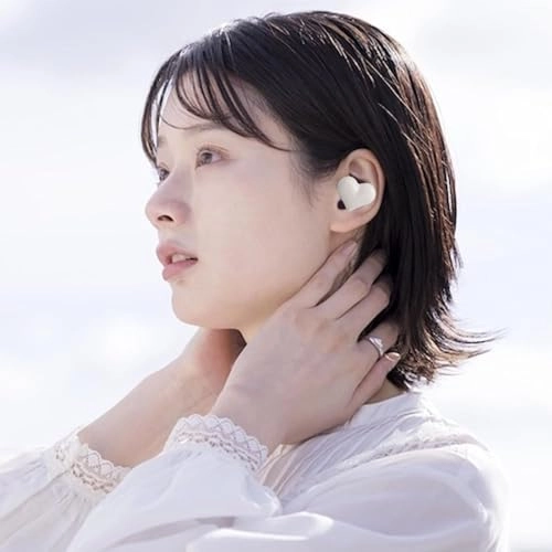 Heart Shape Earphones Wireless Earbud