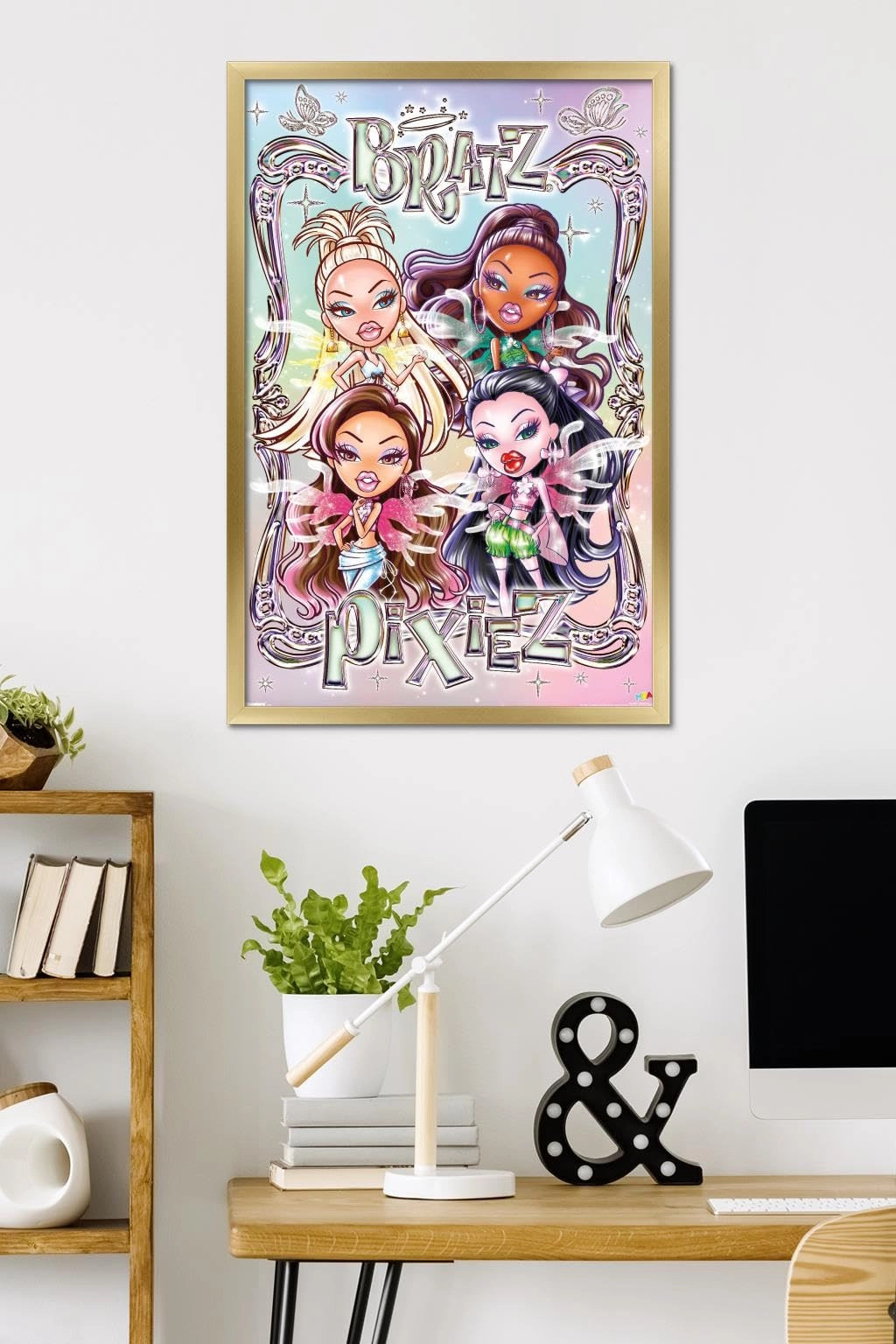 Pixiez Wall Poster - Paper 34"L x 22.4"W