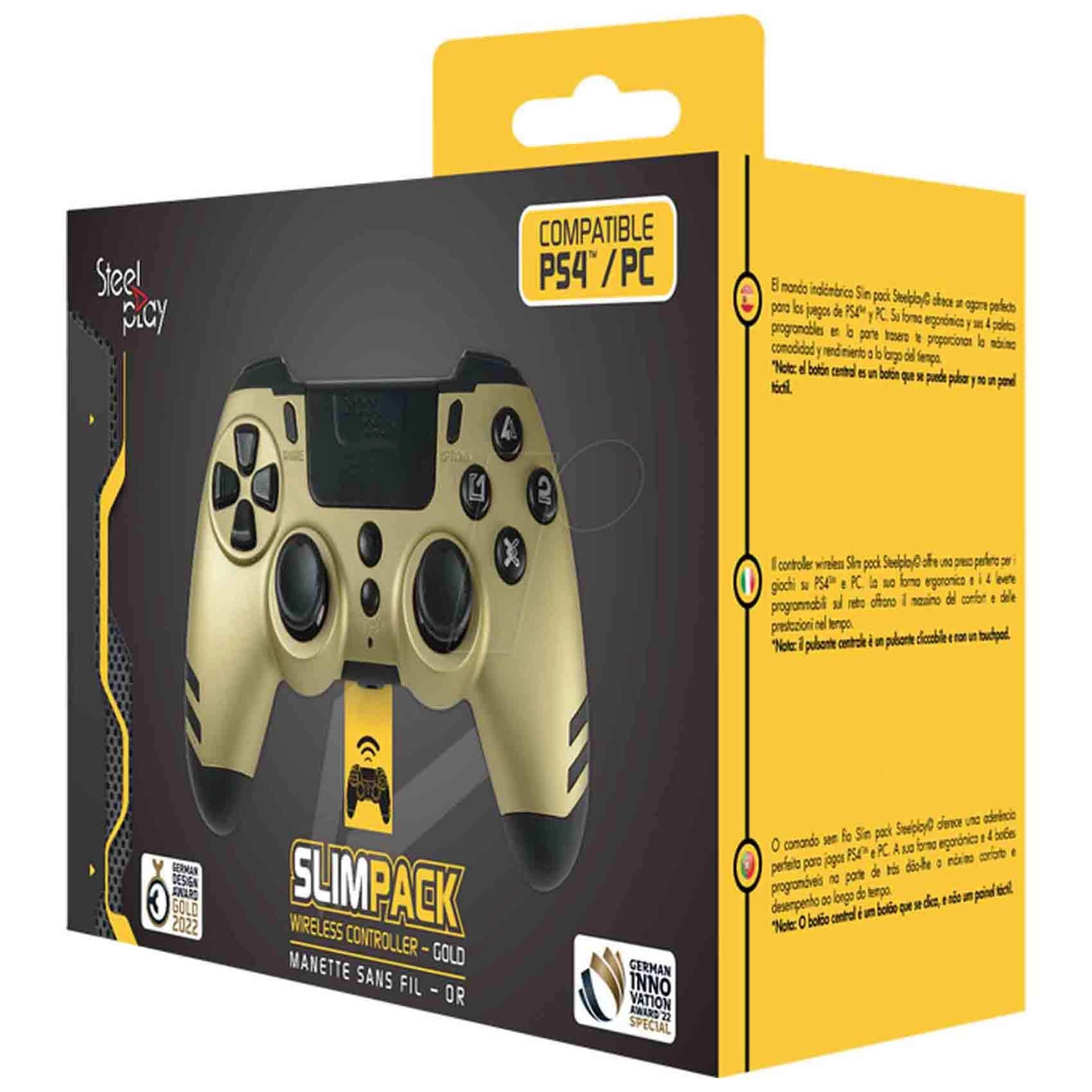 Slim Pack Wireless Controller - PlayStation 4 and PC