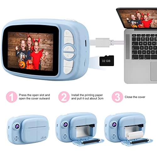 P1-Bleu - 3.5 Inch 12MP 1080P