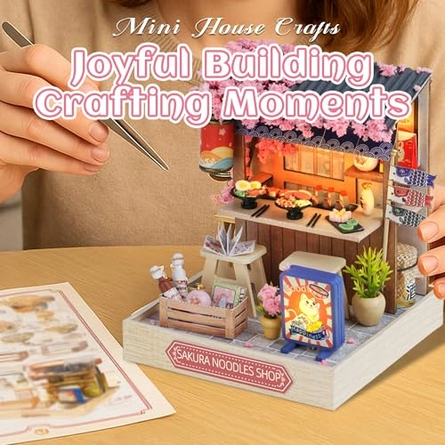 Dollhouse Miniature - Sakura Noodles Shop