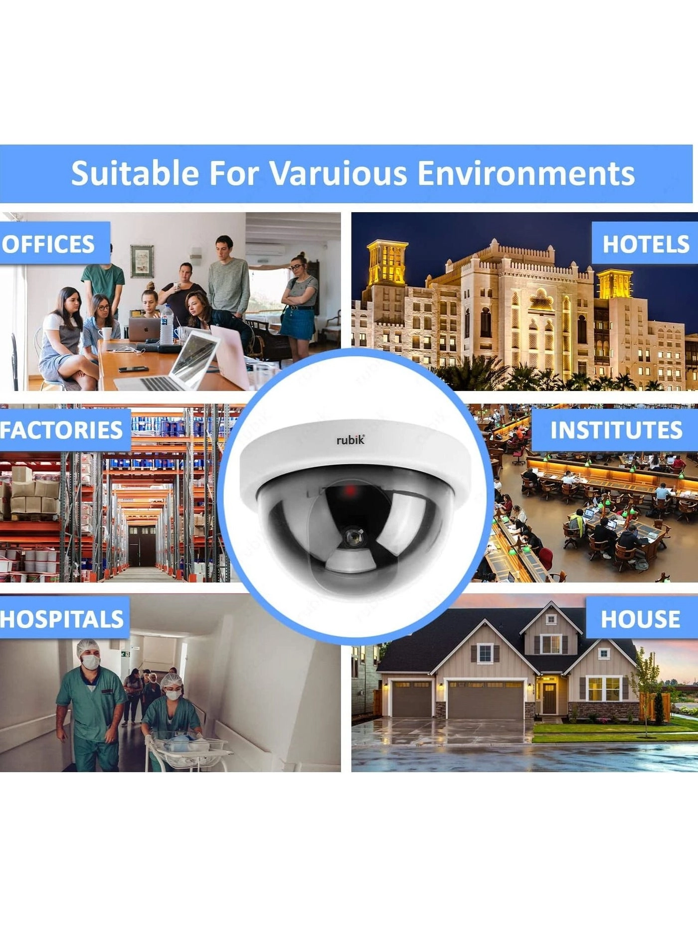 Dummy CCTV Camera - Indoor