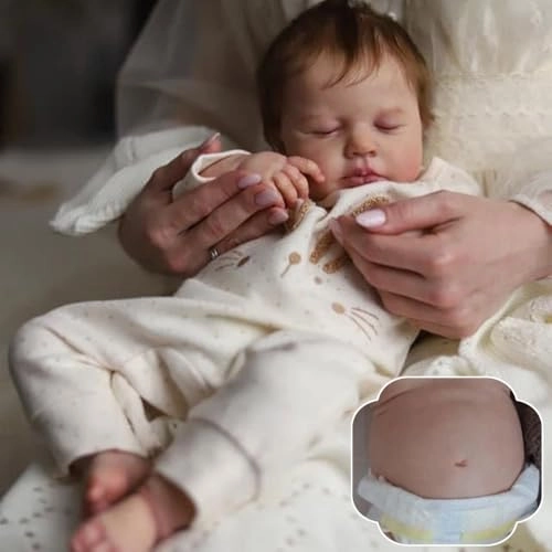 LOULOU Reborn Baby Doll - 20 Inch Vinyl Girl Ages 3+