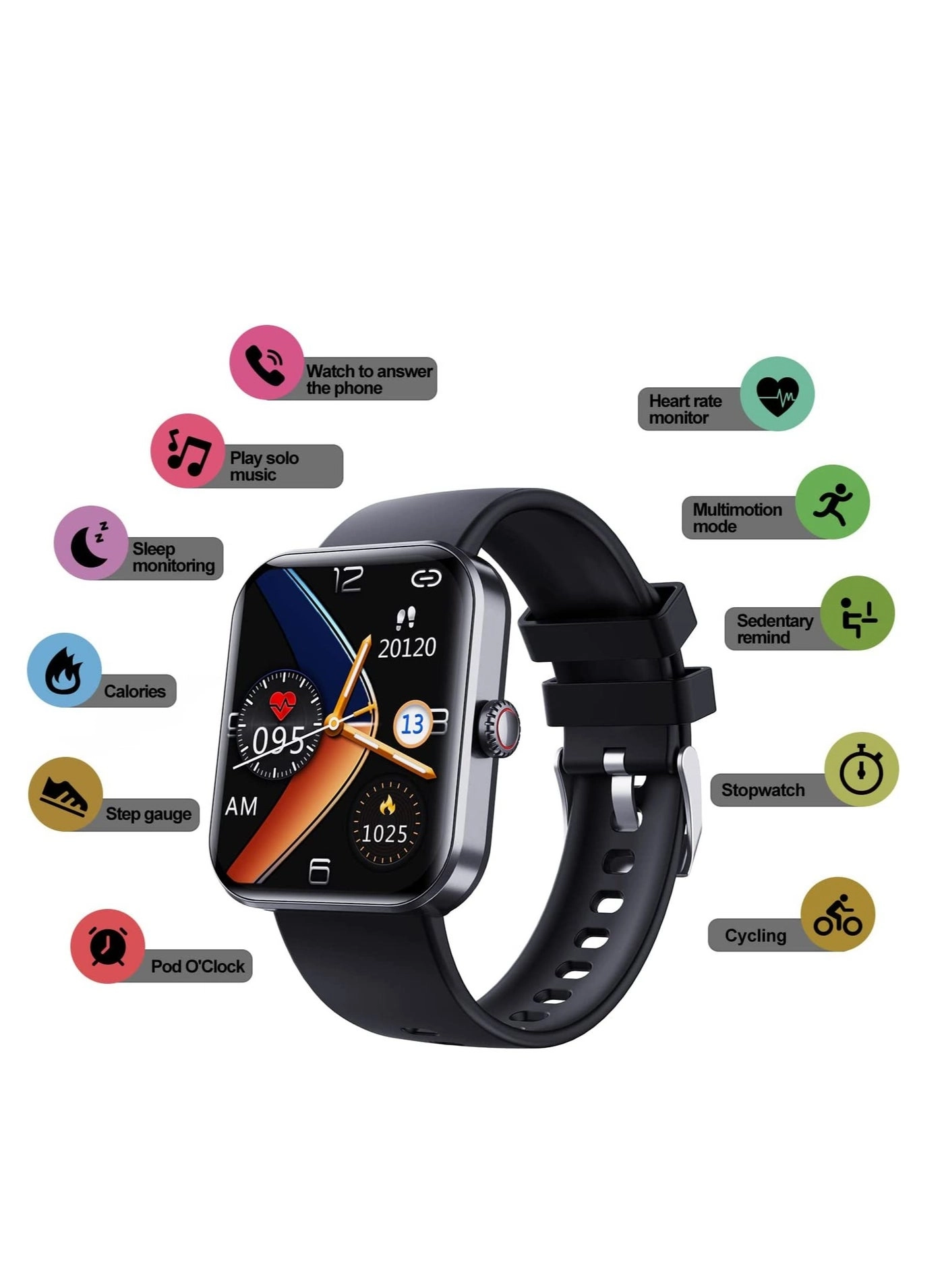 Smartwatch - Blood Glucose Blood Pressure Blood Oxygen