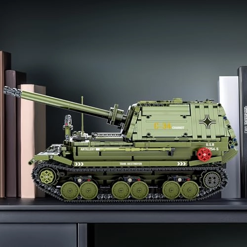 Tank Destroyer - WW2 Army Tank 2436 pcs