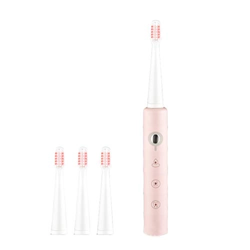 Electric Rechargeable Toothbrush - Ultrasonic USB Rechargeable 4 Brush Heads