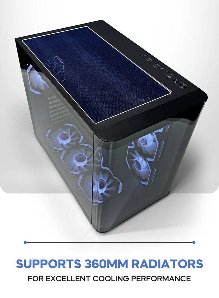 Vidrio - Curved Tempered Glass ATX/M-ATX/Mini-ITX