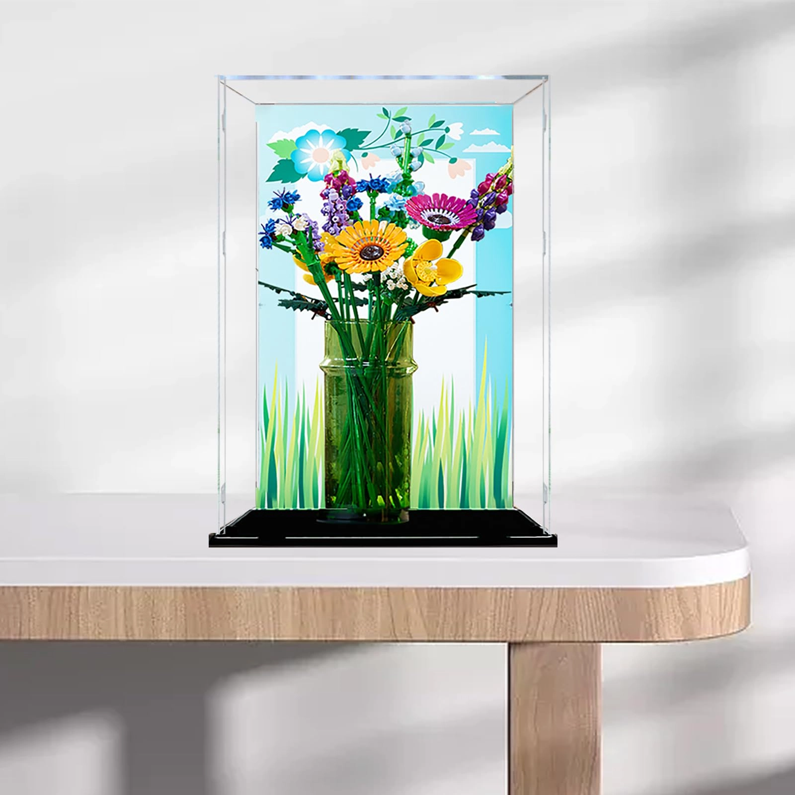 Acrylic Clear Display Case - 30x30x50 cm