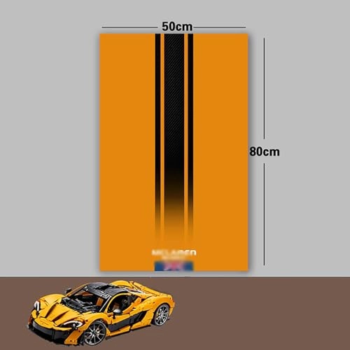 LEGO Technic McLaren P1 (42172) - 50 x 80 cm Wall Whiteboard Style B