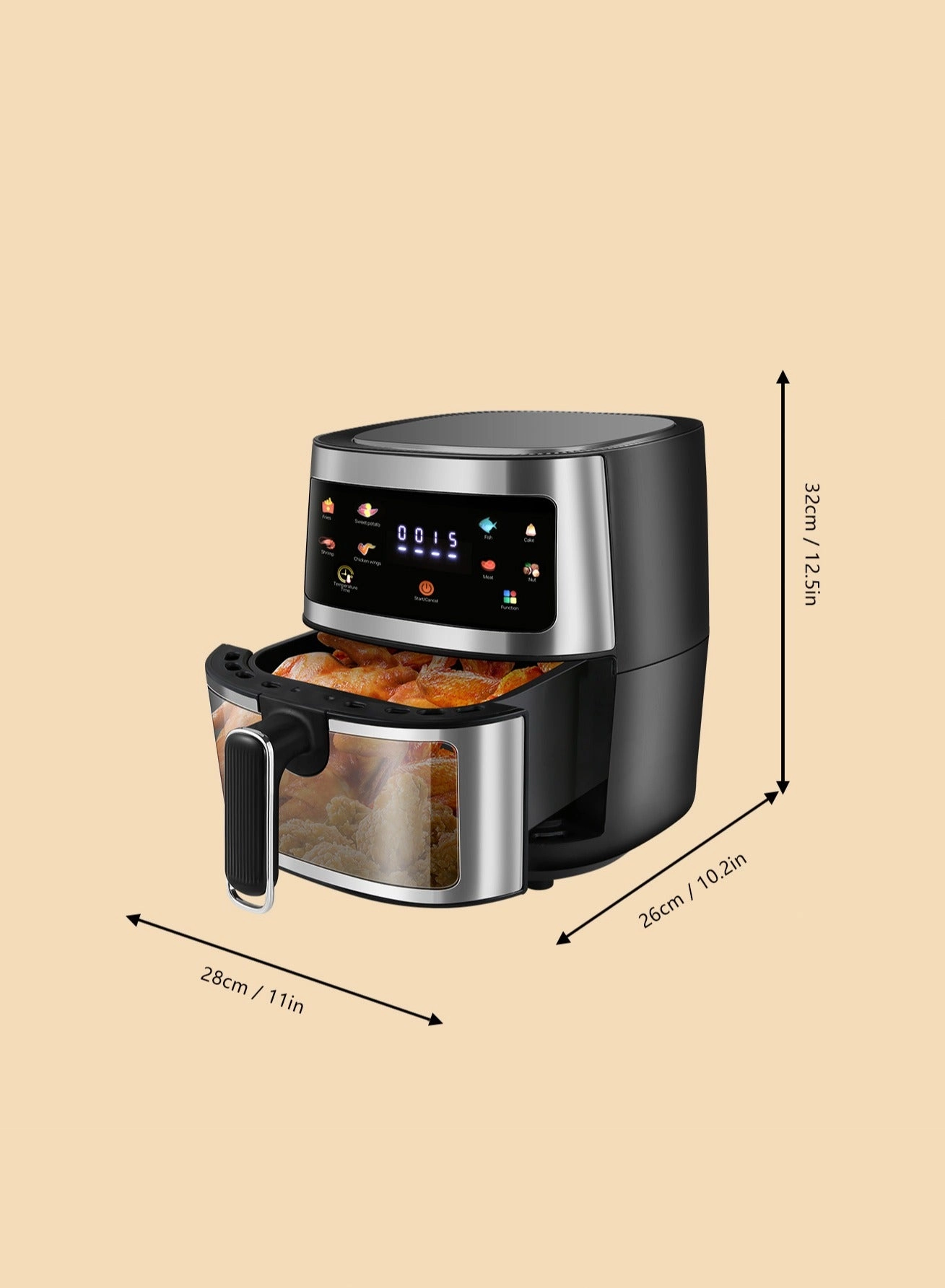 Digital Air Fryer KW-0634