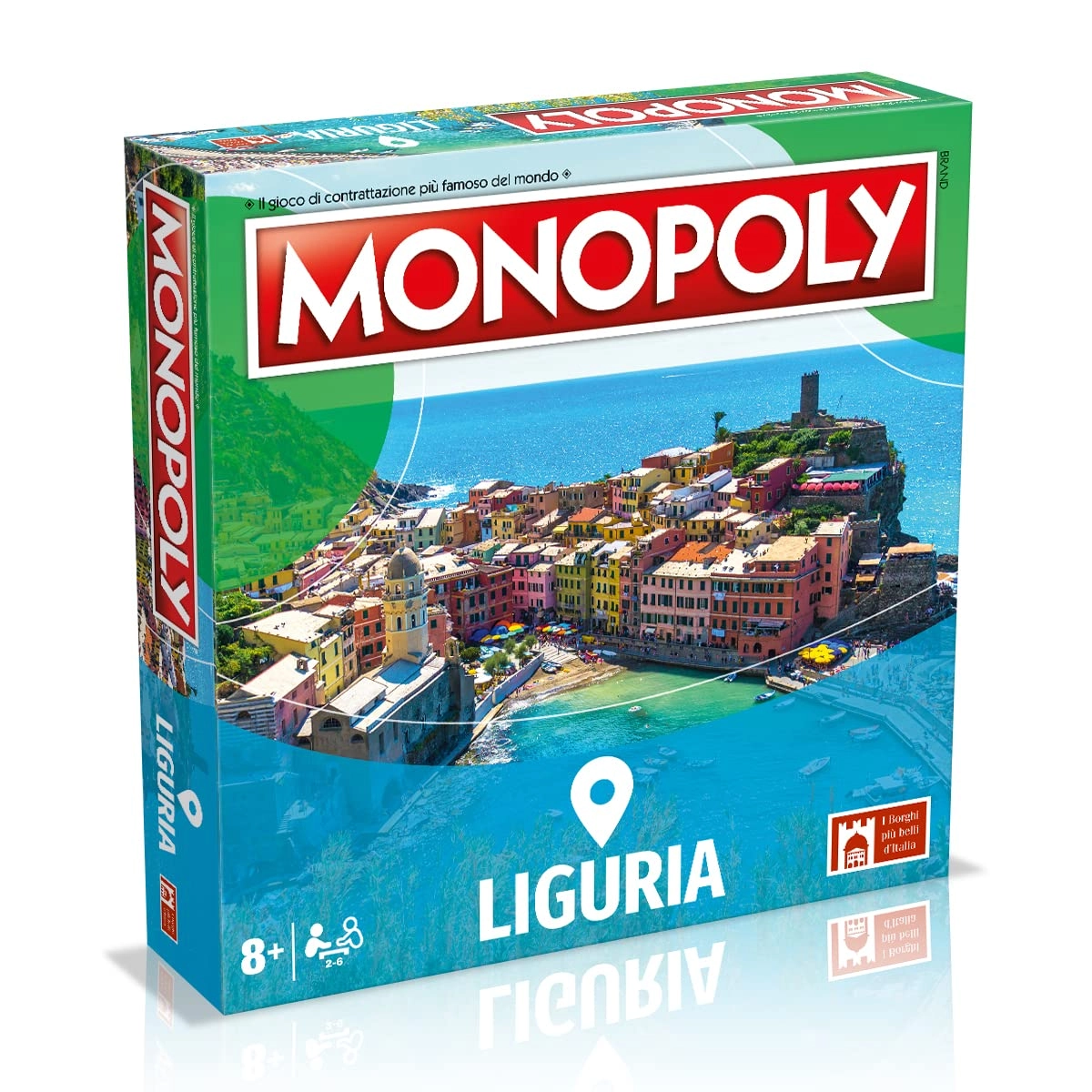 Hasbro Monopoly: The Most Beautiful Villages in Italy - Liguria (Italian)