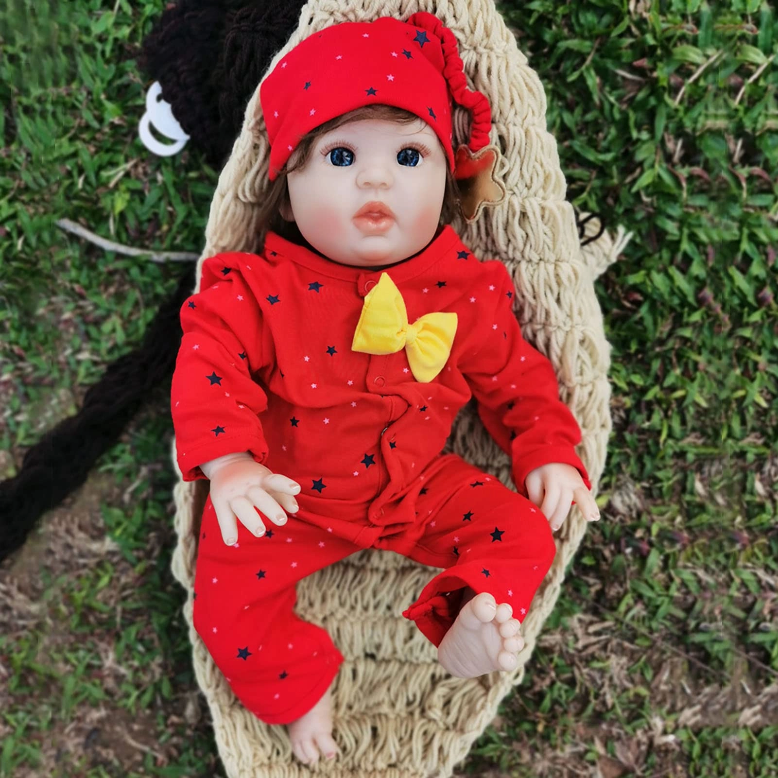 Rebirth Baby Doll - 20 Inch Vinyl Cotton Body Blue Eyes