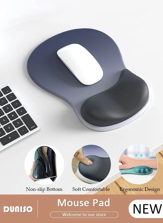 DUNISO Memory Foam Ergonomic Mouse Pad