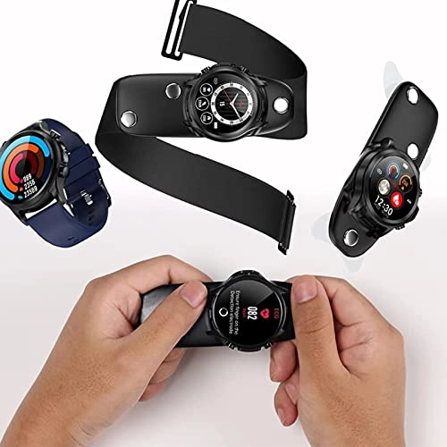 Blood Sugar Monitor Smart Watch - 1.91-inch Gold