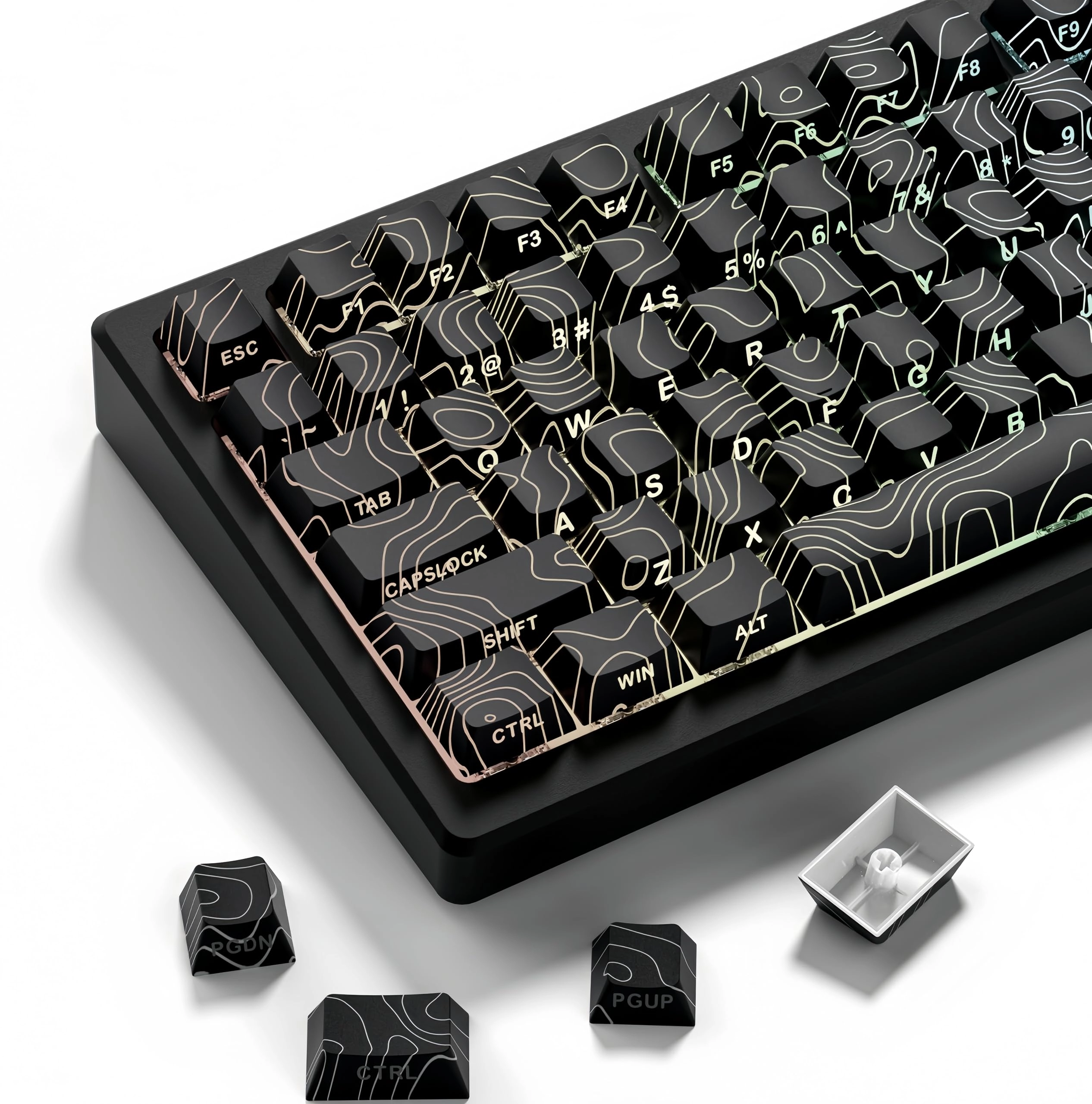 dagaladoo Womier PBT keycaps - 75 Percent Mechanical keyboard