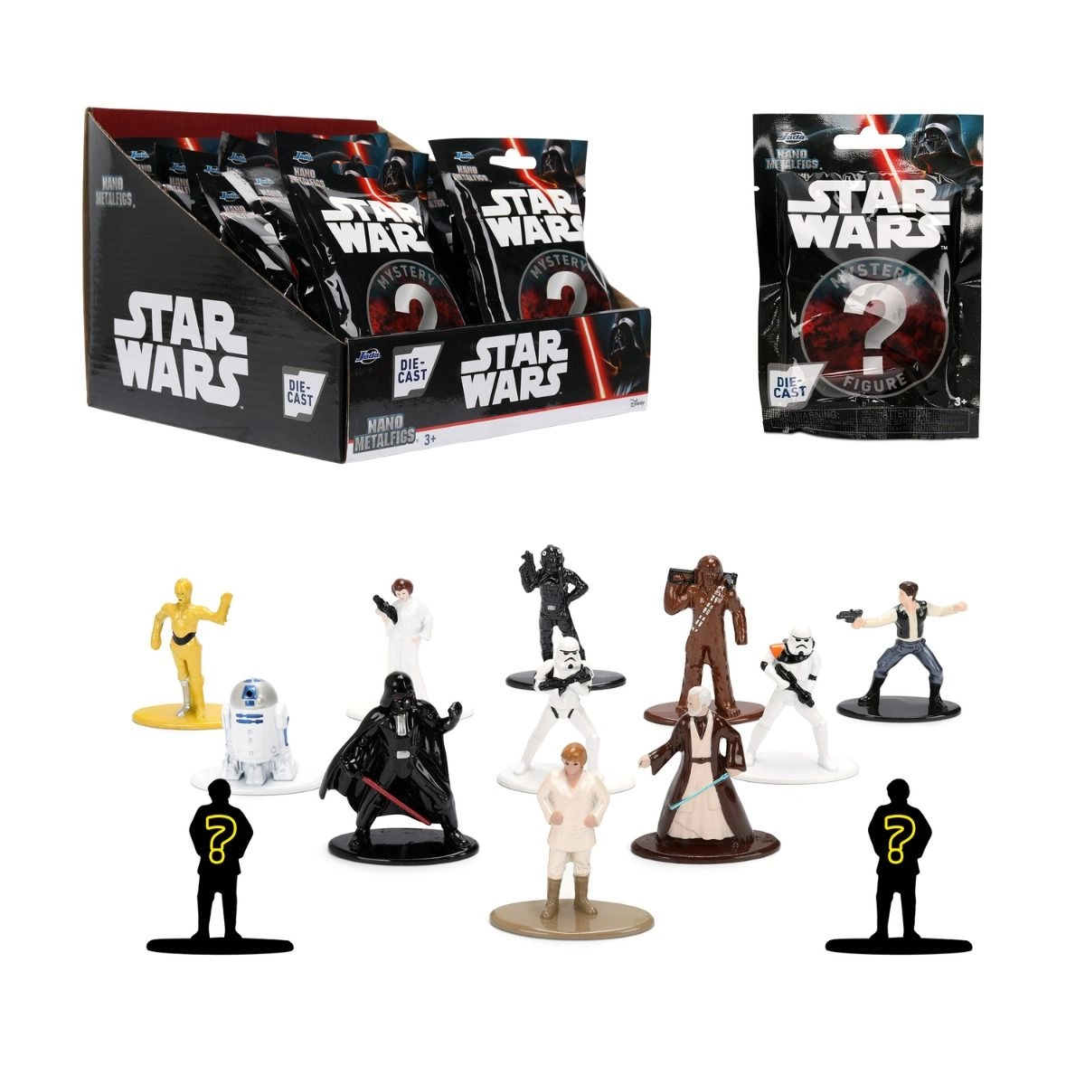 Jada Toys Nano Metal figs - 3+ 1 piece