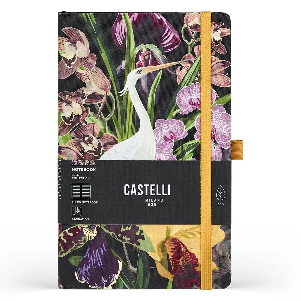 Castelli Eden Notebook 13 x 21 cm - Lined