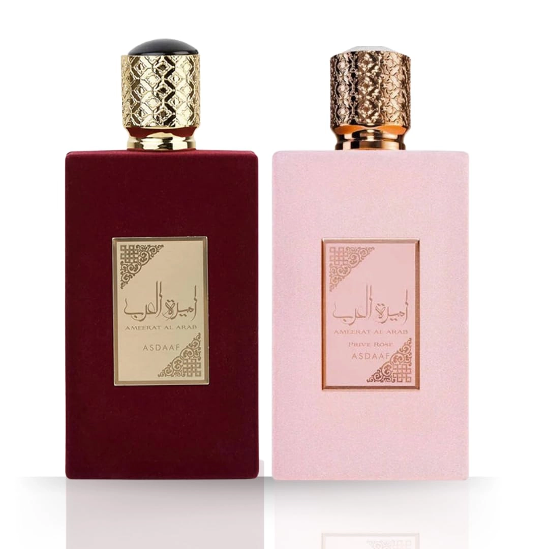 Asdaaf Ameerat Al Arab Prive Rose - Eau de Parfum 100ml + Ameerat Al Arab EDP