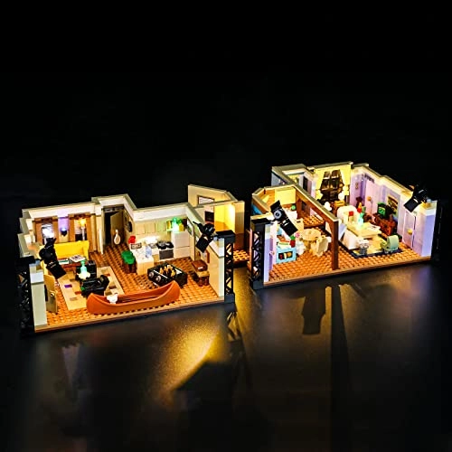Led Lighting Kit for The Friends Apartments - Compatible with 10292