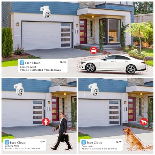 4MP Solar Security Camera System - 4PCS 10CH