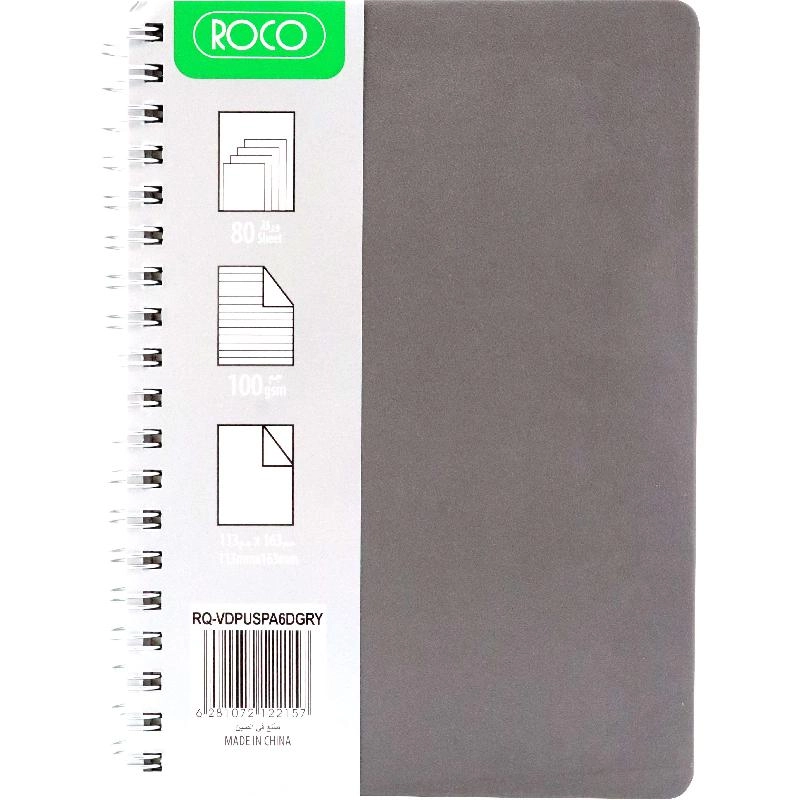 Notebook 19 X 26 cm Spiral - Grid 100 Sheets