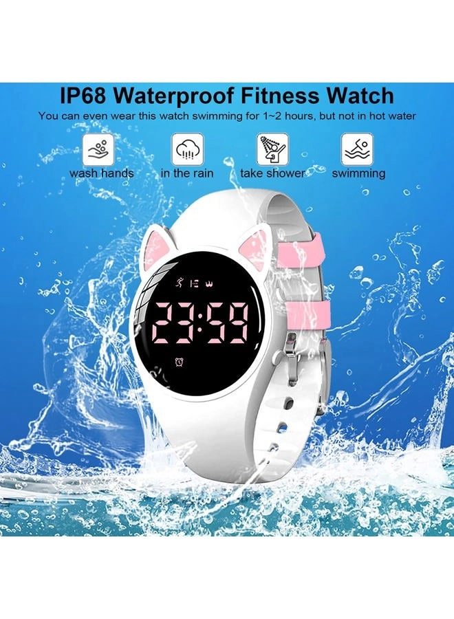Fitness Tracker Watch - IP68 Waterproof Pedometer