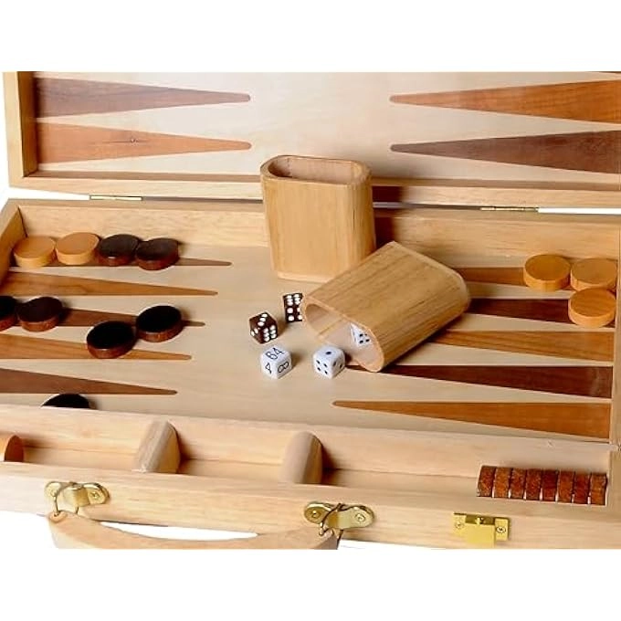 Backgammon Set - Inlaid Wooden