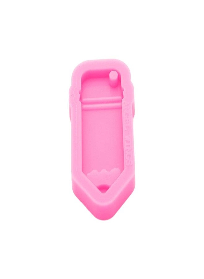Pencil Shape Silicone Mold - Keychain Polymer Clay Epoxy Resin