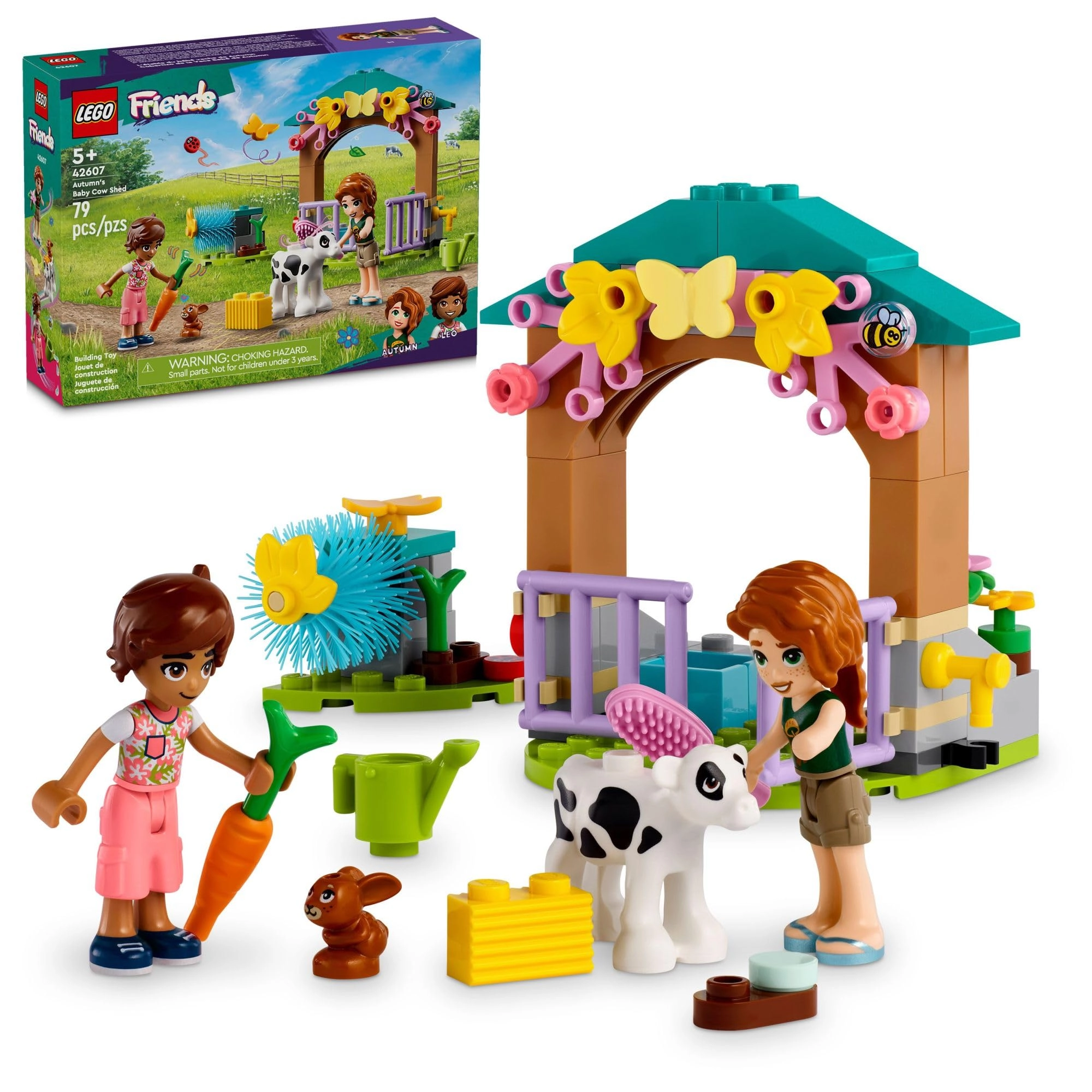 LEGO Friends Autumn's Baby Cow Shed (42607) - 5+ 2 Mini-Doll