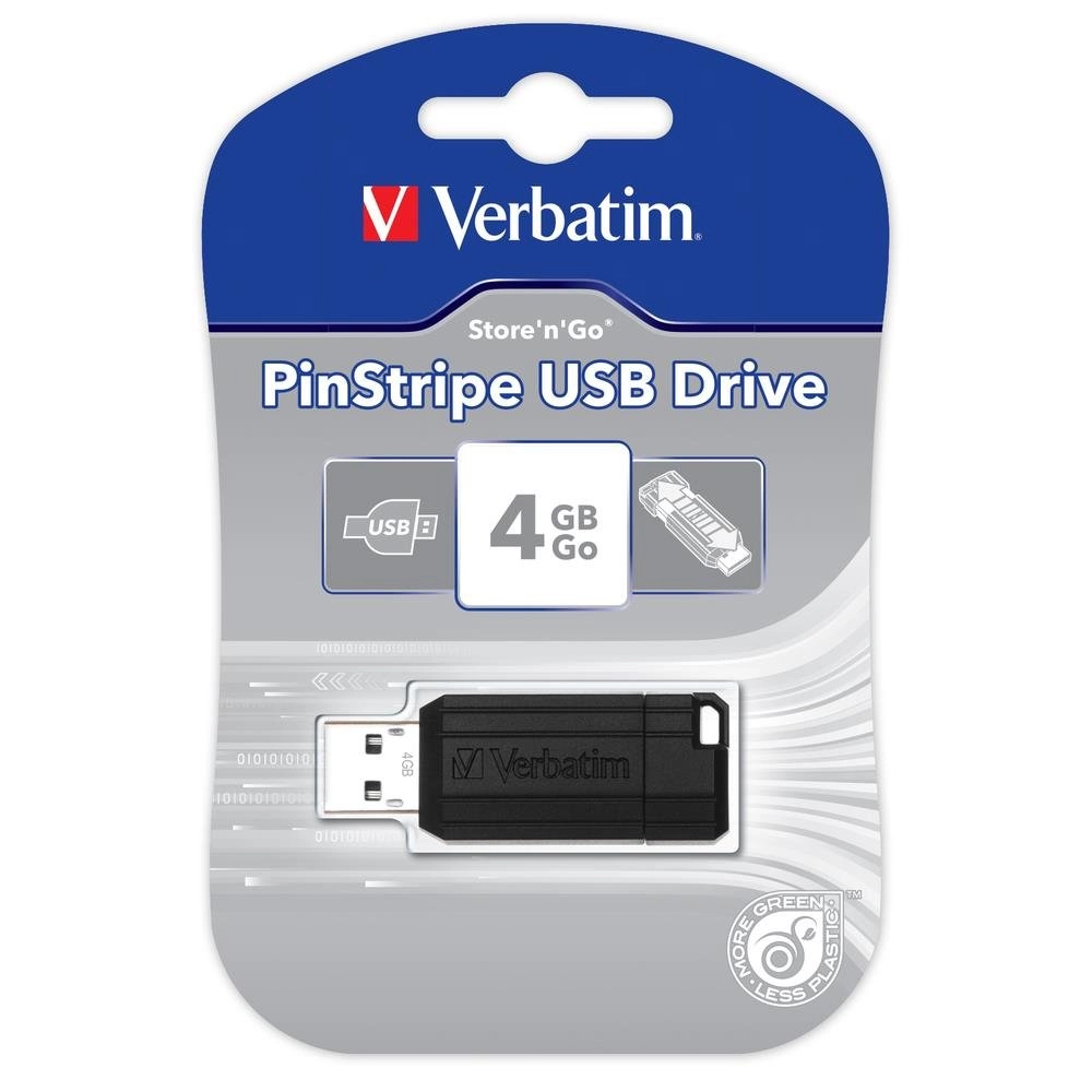 Verbatim PinStripe - USB 2.0 4GB