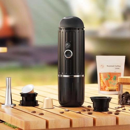 Portable Coffee Maker - 80ml USB Charging 2-in-1