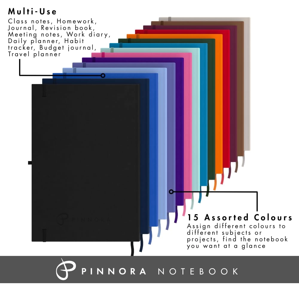 Everyday Journal Notebook A5 Hardcover - Lined 192 Pages
