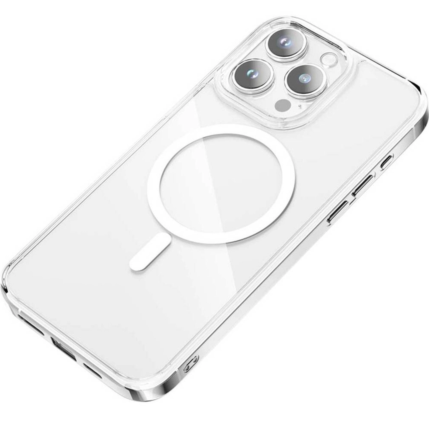 MagSafe Crystal Clear Case for iPhone 15 Pro Max