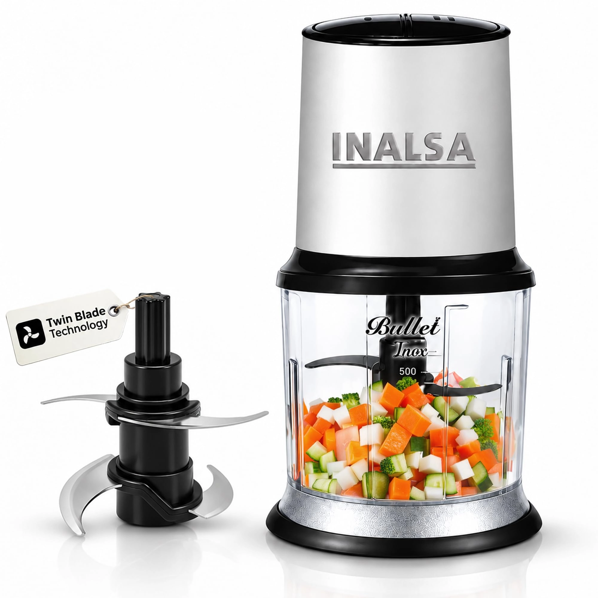 Inalsa Bullet Inox - 0.5 Liters Pack
