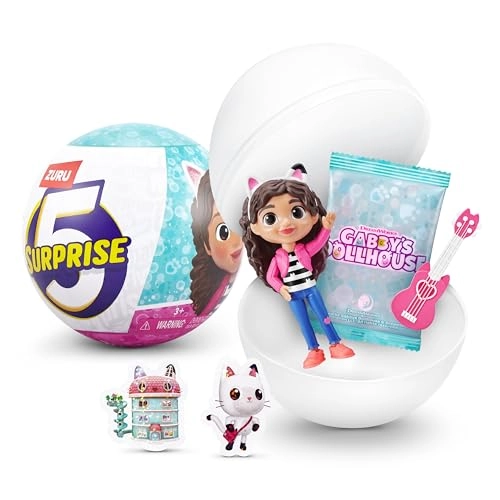 5 Surprise Gabby’s Dollhouse - Mini Collectibles (77655GQ2) 5 pcs