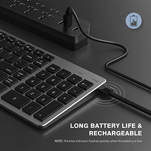 Slim Bluetooth Keyboard - US Wired/Wireless